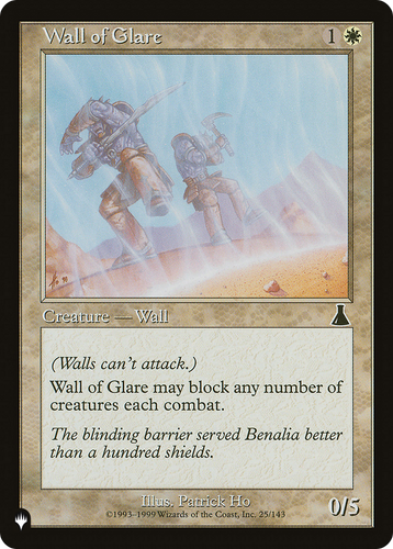 Wall of Glare (LIST-25/143) - The List、Wizards of the Coast、kayou