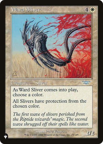 Ward Sliver (LIST-25/145) - The List、Wizards of the Coast、kayou