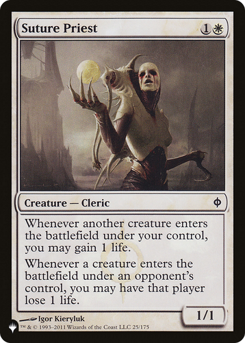 Suture Priest (LIST-25/175) - The List、Wizards of the Coast、kayou