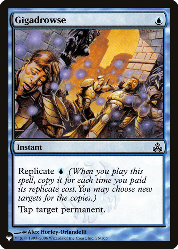 Gigadrowse (LIST-26/165) - The List、Wizards of the Coast、kayou