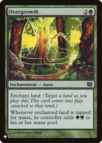 Overgrowth (LIST-262/350) - The List、Wizards of the Coast、kayou