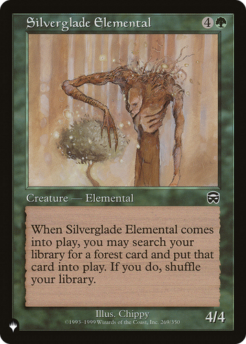 Silverglade Elemental (LIST-269/350) - The List、Wizards of the Coast、kayou