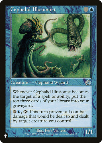 Cephalid Illusionist (LIST-28/143) - The List、Wizards of the Coast、kayou