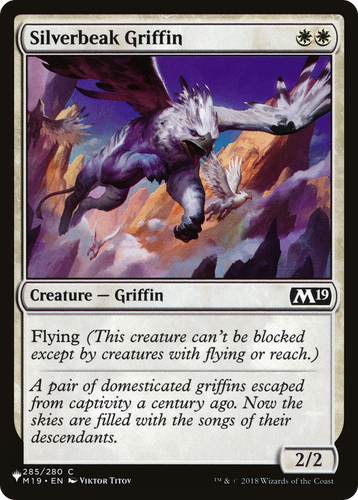 Silverbeak Griffin (LIST-285/280) - The List、Wizards of the Coast、kayou