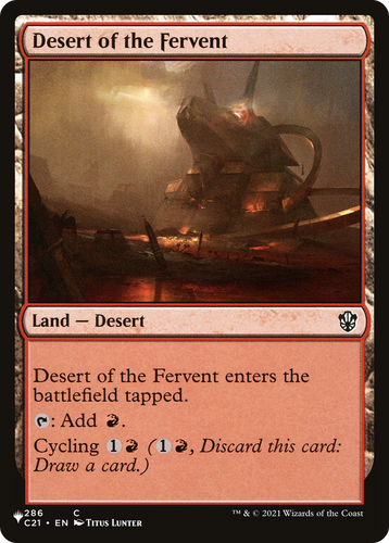 Desert of the Fervent (LIST-286/081) - The List、Wizards of the Coast、kayou