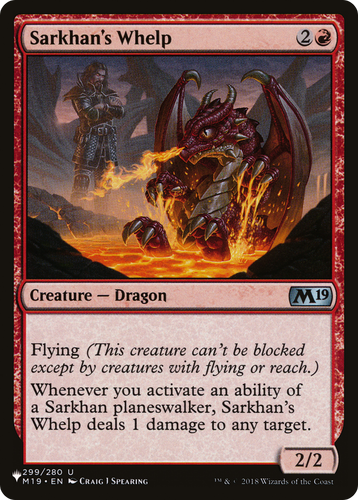 Sarkhan's Whelp (LIST-299/280) - The List、Wizards of the Coast、kayou
