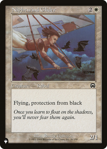 Nightwind Glider (LIST-31/350) - The List、Wizards of the Coast、kayou