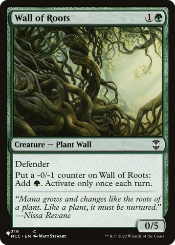 Wall of Roots (LIST-319/093) - The List、Wizards of the Coast、kayou