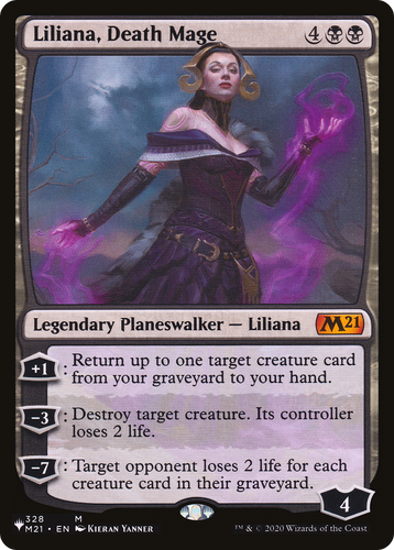 Liliana, Death Mage (LIST-328/274) - The List、Wizards of the Coast、kayou