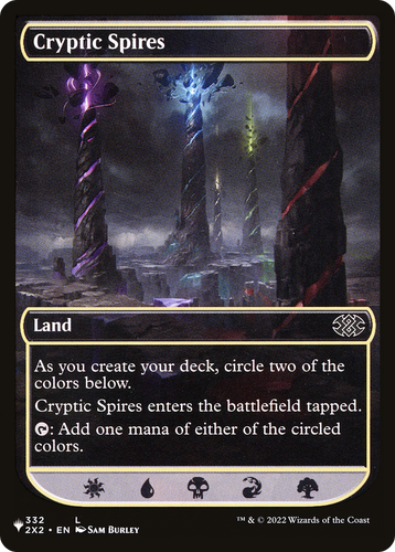 Cryptic Spires (LIST-332/024) - The List、Wizards of the Coast、kayou