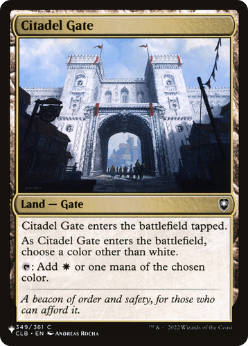 Citadel Gate (LIST-349/361) - The List、Wizards of the Coast、kayou