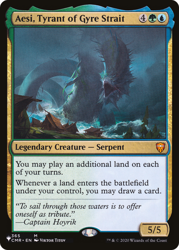 Aesi, Tyrant of Gyre Strait (LIST-365/361) - The List、Wizards of the Coast、kayou
