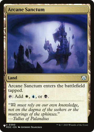 Arcane Sanctum (MOC) (LIST-390) - The List、Wizards of the Coast、kayou