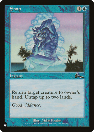 Snap (ULG) (LIST-43/143) - The List、Wizards of the Coast、kayou