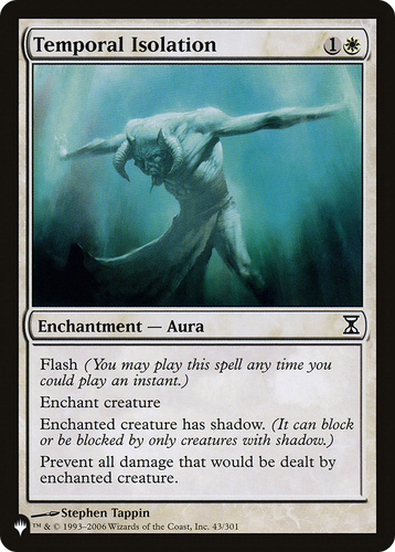 Temporal Isolation (LIST-43/301) - The List、Wizards of the Coast、kayou