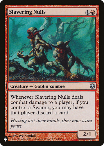 Slavering Nulls (LIST-45/80) - The List、Wizards of the Coast、kayou