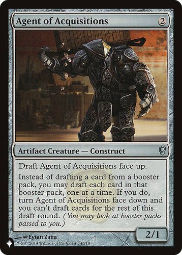 Agent of Acquisitions (LIST-54/210) - The List、Wizards of the Coast、kayou