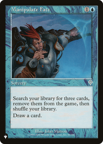 Manipulate Fate (LIST-60/350) - The List、Wizards of the Coast、kayou
