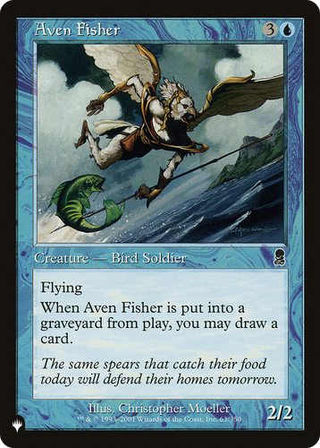 Aven Fisher (LIST-63/350) - The List、Wizards of the Coast、kayou