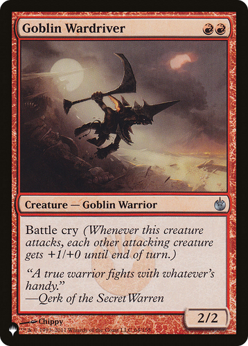 Goblin Wardriver (LIST-64/155) - The List、Wizards of the Coast、kayou