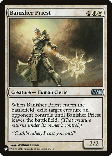 Banisher Priest (LIST-7/249) - The List、Wizards of the Coast、kayou