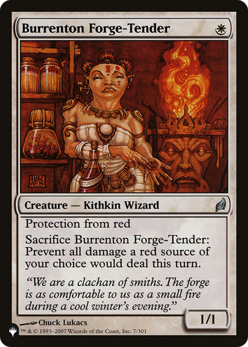 Burrenton Forge-Tender (LIST-7/301) - The List、Wizards of the Coast、kayou