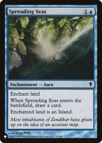 Spreading Seas (LIST-70/249) - The List、Wizards of the Coast、kayou