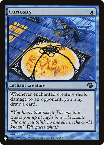 Curiosity (8ED) (LIST-72/350) - The List、Wizards of the Coast、kayou