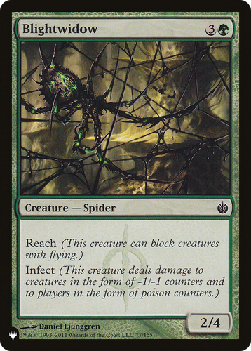 Blightwidow (LIST-77/155) - The List、Wizards of the Coast、kayou