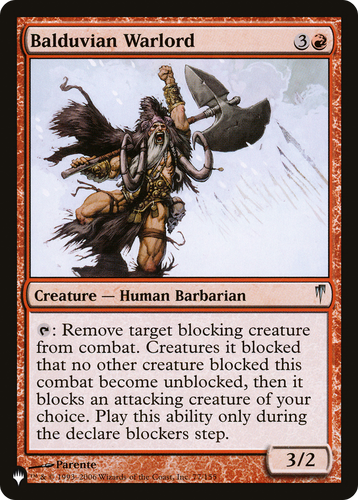 Balduvian Warlord (LIST-77/155) - The List、Wizards of the Coast、kayou