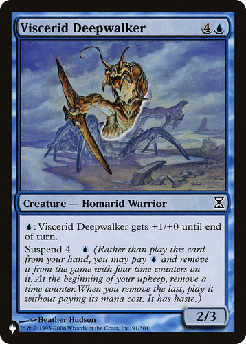 Viscerid Deepwalker (LIST-91/301) - The List、Wizards of the Coast、kayou