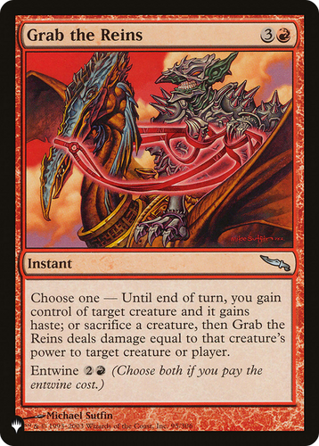 Grab the Reins (LIST-95/306) - The List、Wizards of the Coast、kayou