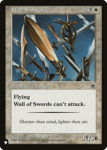 Wall of Swords (LIST-) - The List、Wizards of the Coast、kayou