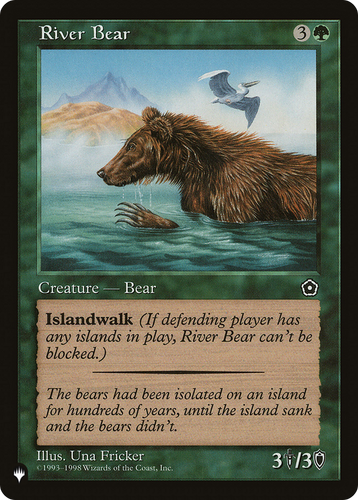 River Bear (LIST-) - The List、Wizards of the Coast、kayou