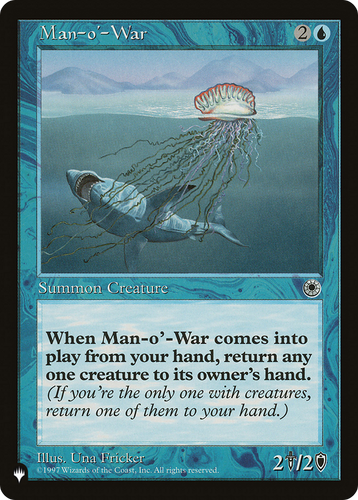 Man-o'-War (LIST-POR-59) - The List、Wizards of the Coast、kayou