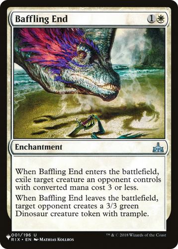 Baffling End (LIST-RIX-1) - The List、Wizards of the Coast、kayou