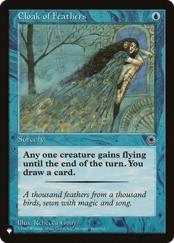 Cloak of Feathers (LIST-) - The List、Wizards of the Coast、kayou