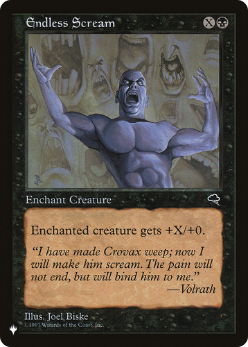 Endless Scream (LIST-) - The List、Wizards of the Coast、kayou