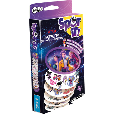 Spot It! KPop Demon Hunters (Eco-Blister)、Zygomatic、kayou