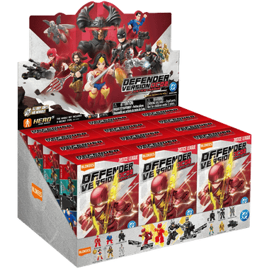 ☆未開封☆ BLOKEES 封入率36/1 シークレット２種＋AT-RTセット Blokees: DC Justice League - Defender Version 02 - Display Box
