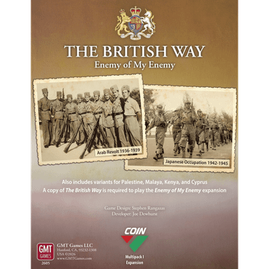 The British Way: Enemy of My Enemy、GMT Games、kayou