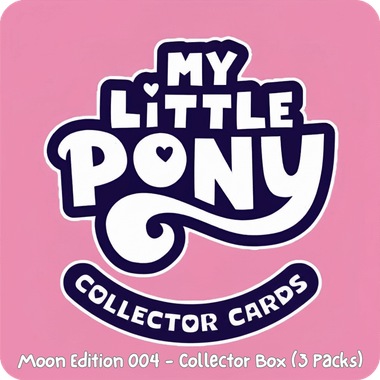 My Little Pony Collectible Cards: Friendship Eternal Cards - Moon Edition 004 - Collector Box (3 Packs) (PREORDER)、Kayou Trading Limited、kayou