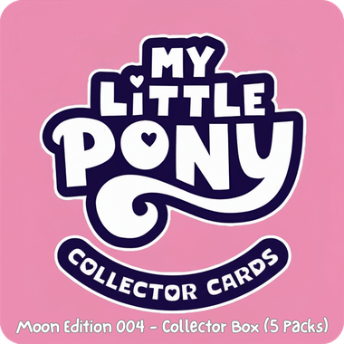My Little Pony Collectible Cards: Friendship Eternal Cards - Moon Edition 004 - Collector Box (5 Packs) (PREORDER)、Kayou Trading Limited、kayou