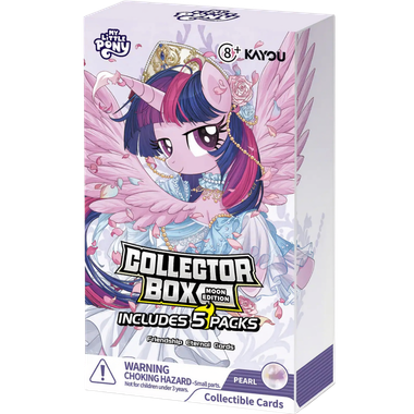 My Little Pony Collectible Cards: Friendship Eternal Cards - Moon Edition 003 - Collector Box (5 Packs)、Kayou Trading Limited、kayou