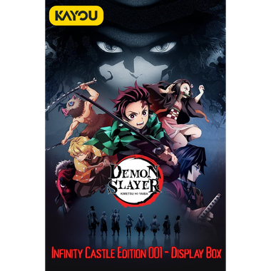 Demon Slayer: Kimetsu no Yaiba Collectible Cards: Infinity Castle - Infinity Castle Edition 001 - Display Box (PREORDER)、Kayou Trading Limited、kayou