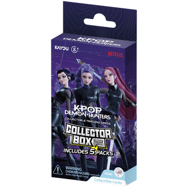 KPop Demon Hunters Collectible Cards: Classic Edition 001 - Collector Box (5 Packs)、Kayou Trading Limited、kayou