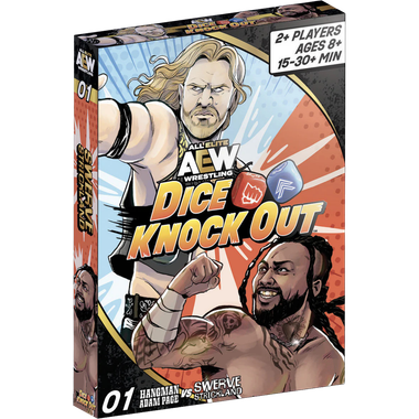 AEW Dice Knock Out: Set 01 - Hangman Adam Page vs Swerve Strickland (PREORDER)、Joking Hazard、kayou