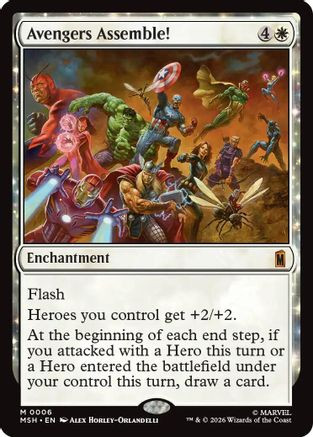 Avengers Assemble! (MSH-006) - Marvel Super Heroes - Game Nerdz
