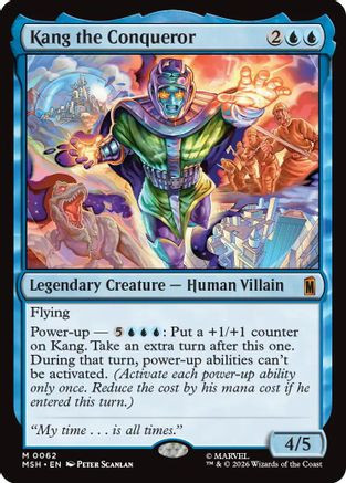 Kang the Conqueror (MSH-062) - Marvel Super Heroes Foil、Wizards of the Coast、kayou