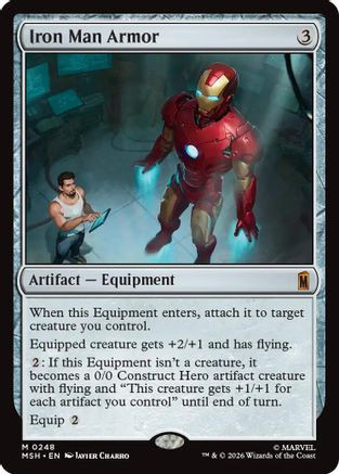 Iron Man Armor (MSH-248) - Marvel Super Heroes、Wizards of the Coast、kayou